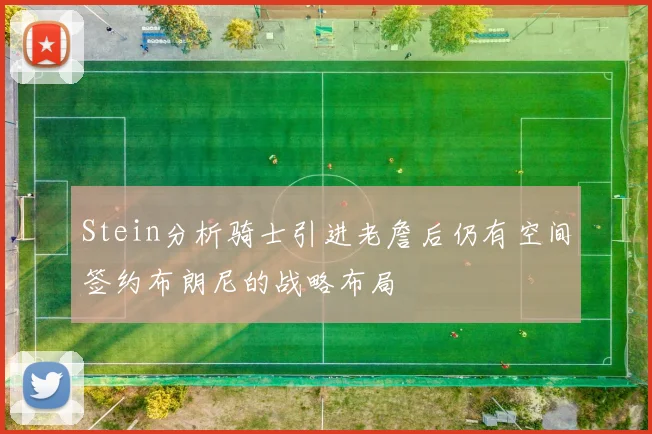Stein分析骑士引进老詹后仍有空间签约布朗尼的战略布局